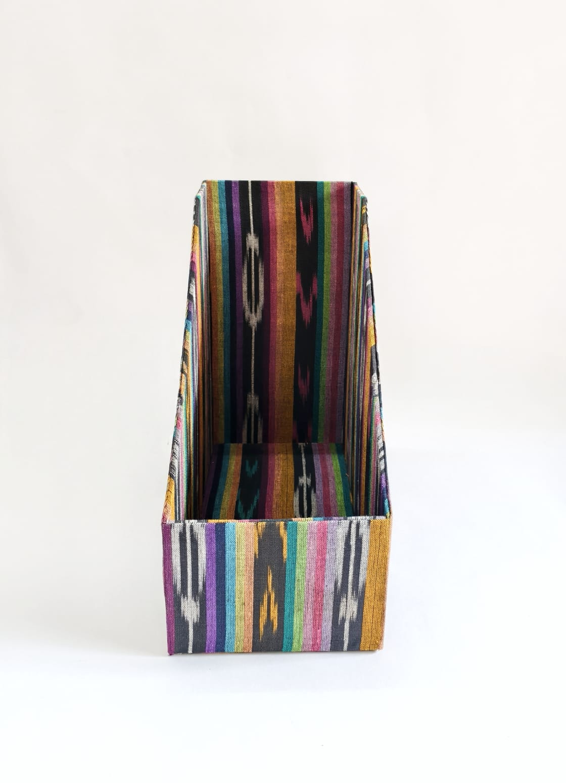 Book/ File Holder - A4 size - Black Ikkat