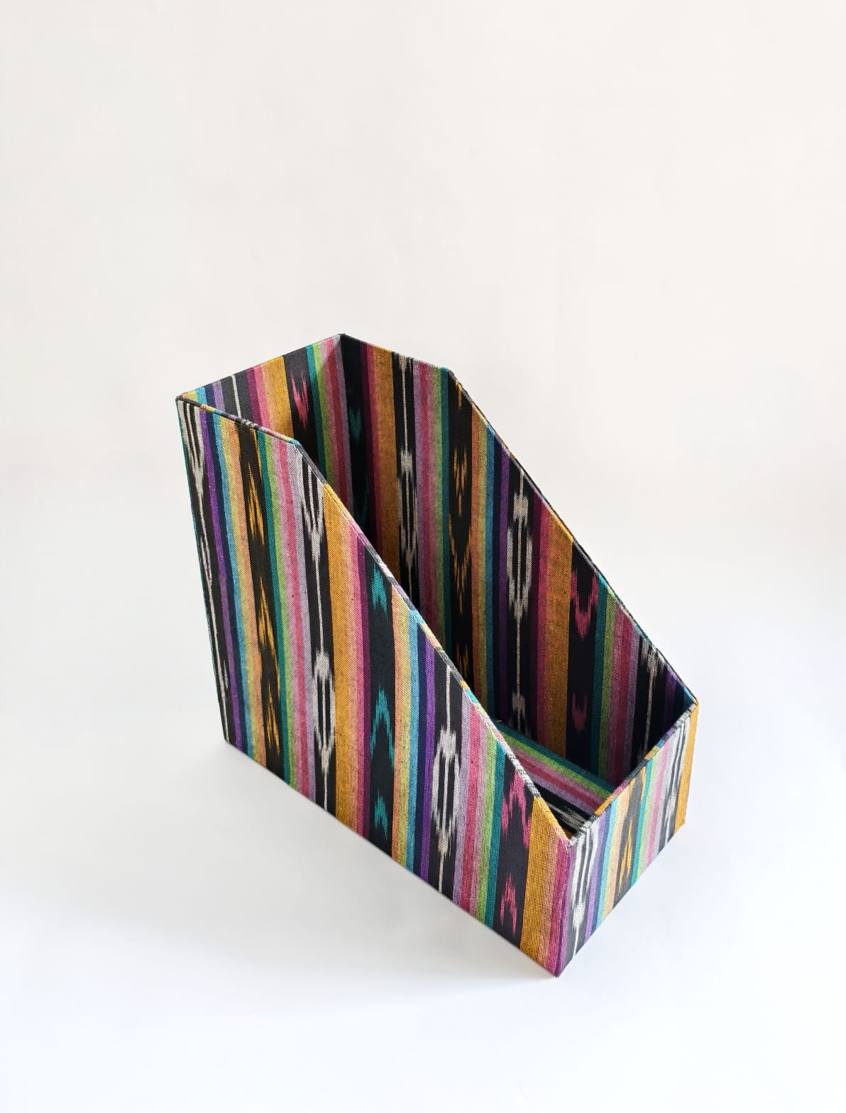 Book/ File Holder - A4 size - Black Ikkat