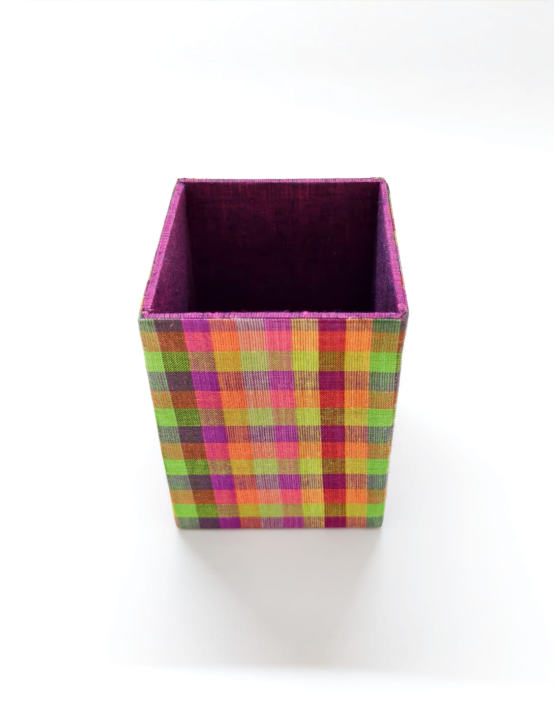 Small Pen Stand - Purple Mangalagiri