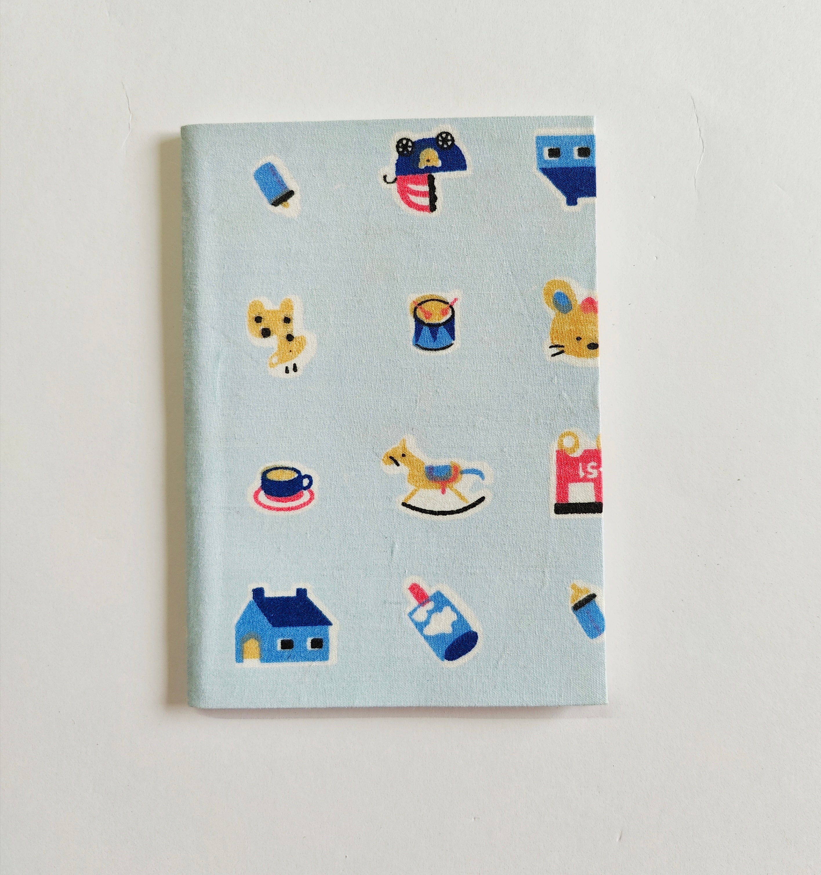 Notebooks - A6 size - Set of 5 - Animals &amp; Toys